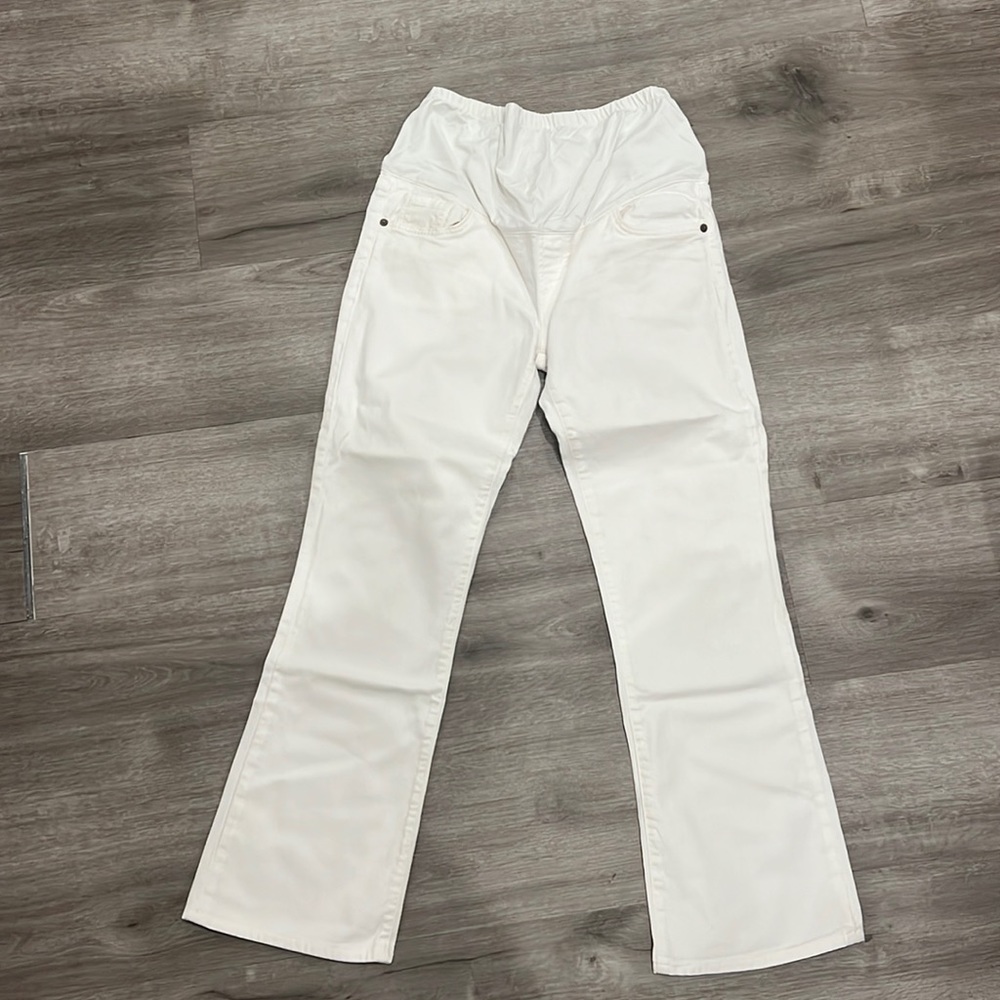 Maternity white  jeans